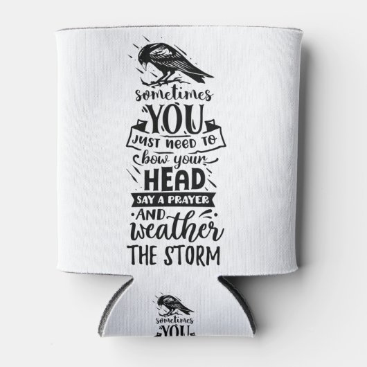 Manchmal muss man sich nur den Kopf verlieren Dosenkühler (Vorderseite)