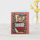 MANCHMAL MÜSSEN SIE NUR NOTWENDIG KARTE (Gelbe Blume)