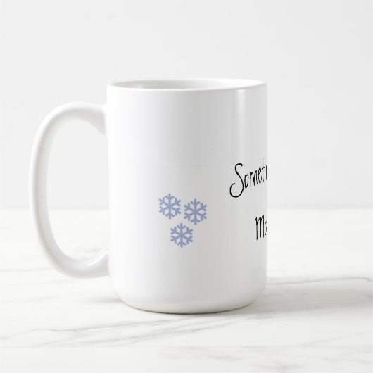 Manchmal naughty meistens Nice Kaffeetasse (Links)