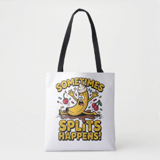 Manchmal… passiert ein Spagat! – Lustiger Bananens Tasche