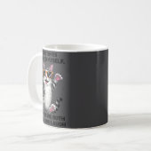 Manchmal rede ich mit mir selbst, dann lachen wir  kaffeetasse (Vorderseite Links)