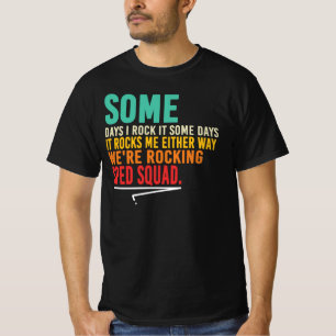 Manchmal rocke ich es, manchmal rockt es mich T-Shirt