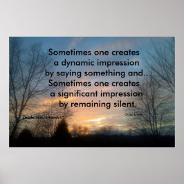 MANCHMAL SCHAFFT MAN DALAI LAMA POSTER