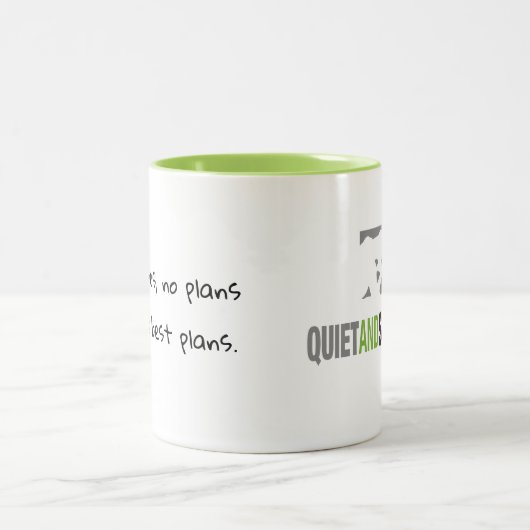 Manchmal sind keine Pläne die beste TASSE (Mittel)