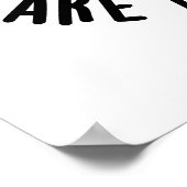 Manchmal sind meine Sonnen Berry Cheesy Funny Food Poster (Ecke)