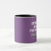 manchmal sitze ich ruhig… tasse (Zentrum)