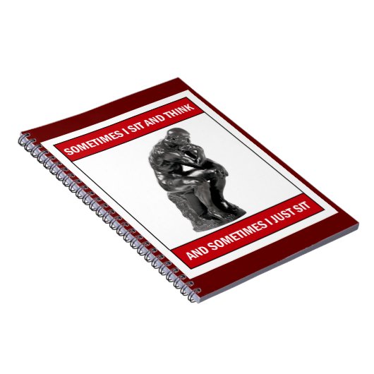 Manchmal sitze ich und denke, manchmal sitze ich e notizblock (Rechte Seite)