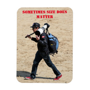 Manchmal spielt die Größe eine Rolle Magnet