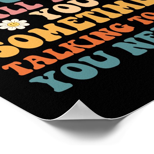 Manchmal sprechen Sie mit Ihrer Schwester alle The Poster (Ecke)