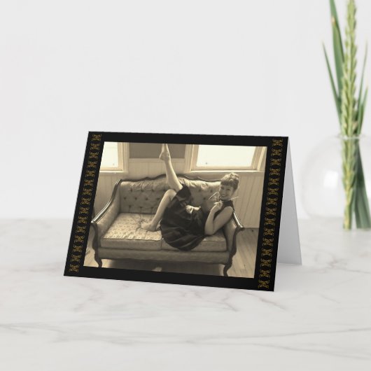 Manchmal täusche ich mich bin Zeit-Reisen vor Karte (Vorderseite)