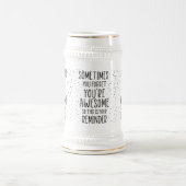 Manchmal vergessen Sie, dass Sie Phantastisch Moti Bierglas (Mittel)