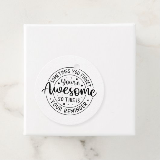 Manchmal vergessen Sie Ihr Phantastisches Geschenkanhänger (Beispiel)