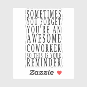 Manchmal vergisst man, dass man ein Phantastischer Aufkleber