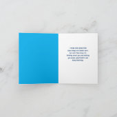 Manchmal war es eines dieser Jahre! Karte (Innenseite)