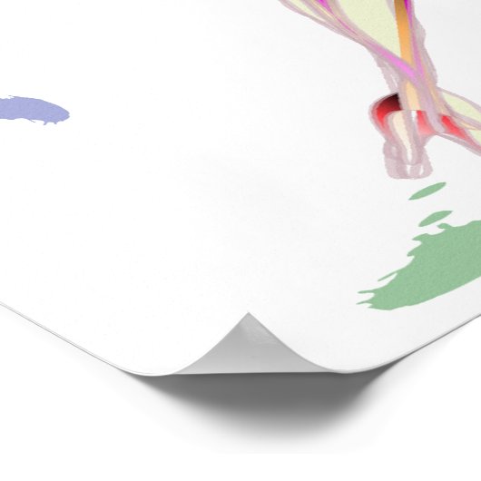 Manchmal weckte ich ein gruseliges, lustiges Poste Poster (Ecke)