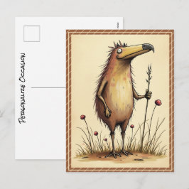 Manchmal weiß man nicht, wo man enden wird feiertagspostkarte