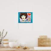 MANCHMAL, WENN ICH MEINEN MUND ÖFFNE POSTER (Küche)