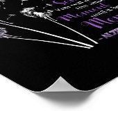 Manchmal werden Sie nie Alzheimer-Bewusstsein kenn Poster (Ecke)