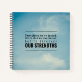 Manchmal werden wir getestet notizblock (Vorderseite)