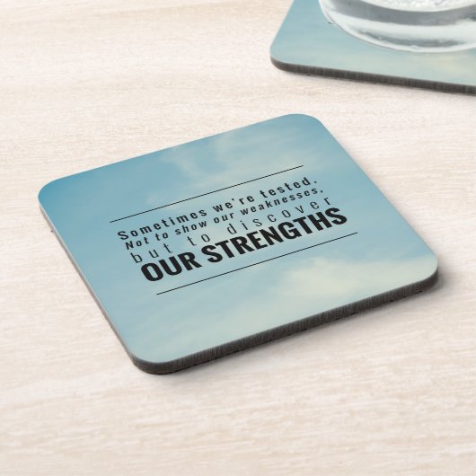 Manchmal werden wir getestet untersetzer (Linke Seite)