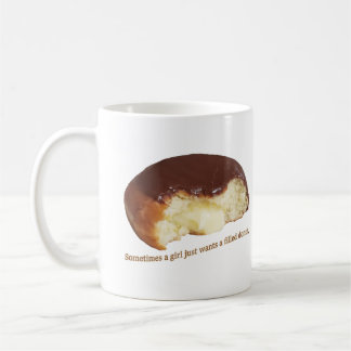 Manchmal will ein Mädchen einfach einen gefüllten  Kaffeetasse