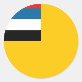Manchukuo Runder Aufkleber (Vorderseite)