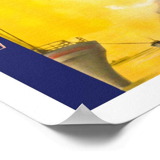 Manchuria Air Poster (Ecke)