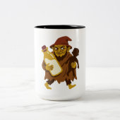 Manci-Flasche Zweifarbige Tasse (Mittel)