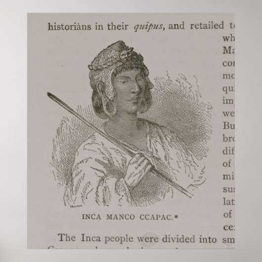 Manco Capac Poster (Vorne)