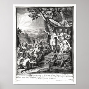 Manco Capac und seine Ehefrau Poster