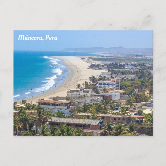 Máncora, Piura, Peru Postkarte (Vorderseite)