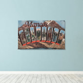 Mancos, Colorado - Große Buchstabenszenen Leinwanddruck (Insitu (Holzboden))