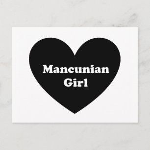 Mancunian Girl Postkarte
