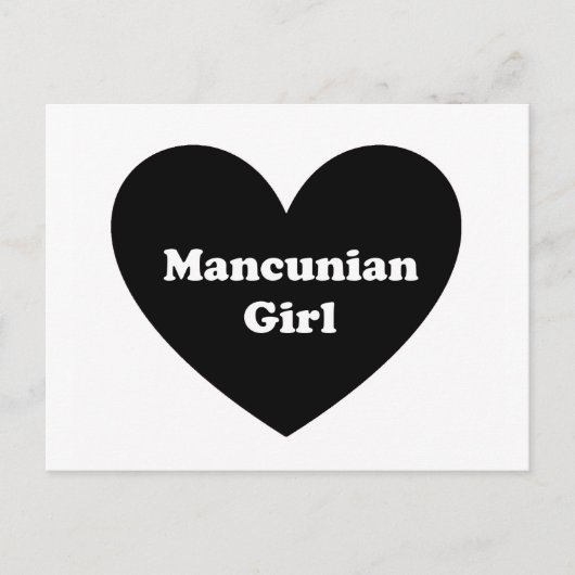 Mancunian Girl Postkarte (Vorderseite)