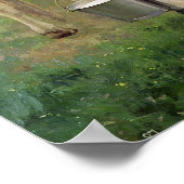 Manda Lametrie, Die Landarbeiterin, 1887 Poster (Ecke)