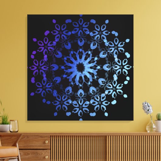 mandala03 leinwanddruck (Insitu (Wohnzimmer))