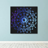 mandala03 leinwanddruck (Insitu (Holzboden))