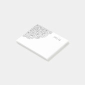 Mandala 010617 Erwachsenenfarbspass Personalisiert Post-it Klebezettel (angewinkelt)