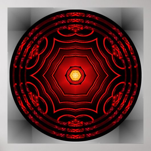 Mandala #05 poster (Vorne)