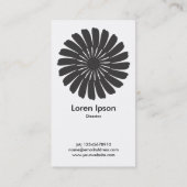 Mandala 09 visitenkarte (Rückseite)