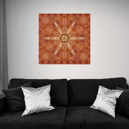 Mandala 10 Glossy Poster