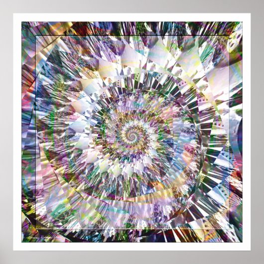 Mandala 10 poster (Vorne)