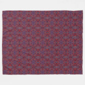 Mandala 11 Fleece Blanket (Vorderseite (Horizontal))