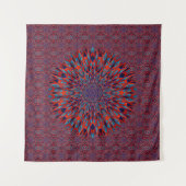 Mandala 11 Tapestry Wandteppich (Vorderseite (Horizontal))