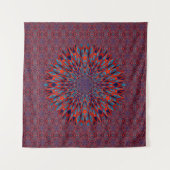 Mandala 11 Tapestry Wandteppich (Vorderseite)