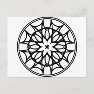 Mandala 11 Träumer Postkarte