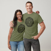 Mandala 1 Black T-Shirt (Unisex)