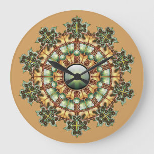Mandala #1 Wanduhr
