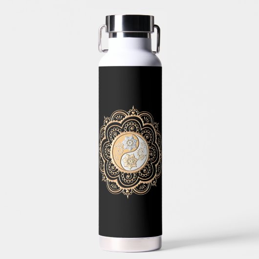 Mandala 1 water bottle trinkflasche (Vorne)