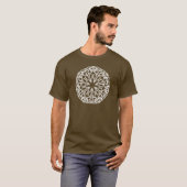 Mandala 1 White T-Shirt (Vorne ganz)
